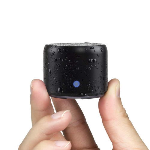 Con Custodia da Viaggio, EWA A106 Mini Altoparlante Bluetooth Portatile Nero - Ilgrandebazar