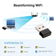 Carica l&#39;immagine nel visualizzatore di Gallery, Maxesla Adattatore WiFi USB Mini 1200 Mbps Dual Band 1200Mbps - Ilgrandebazar
