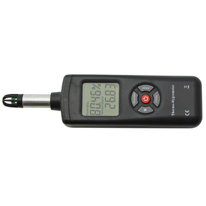 Ehdis Digital Psicrometro Grande LCD Termo-igrometro Temperatura e umidità... - Ilgrandebazar