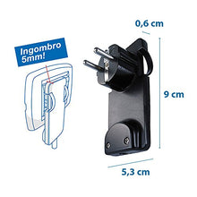 Carica l'immagine nel visualizzatore di Gallery, Poly Pool PP0454.1 SPAZIOZERO, Spina 16 A 2P+T standard franco / tedesco Nero