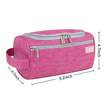 Carica l&#39;immagine nel visualizzatore di Gallery, Eono by Amazon - Beauty Case da Viaggio Appendibile Borsa per Toilette Fucsia