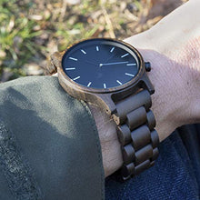Carica l'immagine nel visualizzatore di Gallery, Opis UR-M1 Orologio da Polso in Legno 1:M1-Uomo, Sandalo Nero M1 - Ilgrandebazar