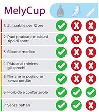 Carica l&#39;immagine nel visualizzatore di Gallery, Melycup Coppetta Mestruale 2° Generazione Small Morbida Intimo Donna - Ilgrandebazar