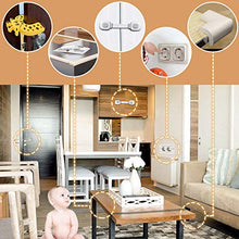 Carica l&#39;immagine nel visualizzatore di Gallery, 29 Pezzi Kit Sicurezza Bambini Casa - 10 Paraspigoli Angolari, 10 Copriprese...