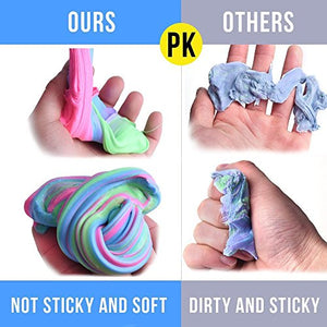 SWZY Fluffy Slime Supplies, Floam with Colorful Foam Fruit - Ilgrandebazar