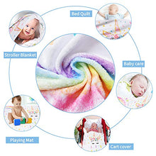 Carica l&#39;immagine nel visualizzatore di Gallery, WERNNSAI Unicorno Bambino Coperta Milestone - 150 x 100 cm A