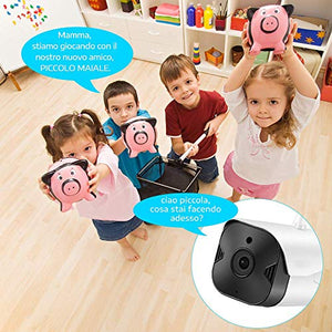Telecamera di Sorveglianza 1080P Wi-Fi Esterno, YINXN Videocamere...