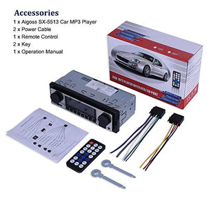 Aigoss Autoradio Bluetooth Vivavoce Stereo Auto Audio Ricevitore MP3...