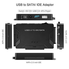 Carica l&#39;immagine nel visualizzatore di Gallery, POSUGEAR USB 3.0 a SATA e IDE Adattatore, Convertitore da IDE/SATA a 3.0...
