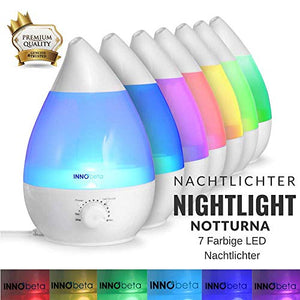 InnoBeta Waterdrop 2,4Liter Umidificatori Ambiente, Umidificatore - Ilgrandebazar