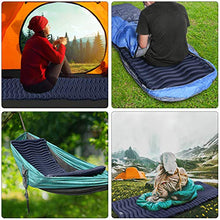 Carica l&#39;immagine nel visualizzatore di Gallery, Unigear Materasso Campeggio Gonfiabile, Letto Gonfiabile da Aggiornato blu