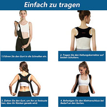Carica l&#39;immagine nel visualizzatore di Gallery, RIRGI Correttore di Postura Spalle Schiena Supporto, Fascia Traspirante L - Ilgrandebazar