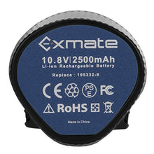 Carica l&#39;immagine nel visualizzatore di Gallery, Exmate 2500 mAh Li-ion (2 pezzi) Batteria di ricambio per Makita 10.8 V... - Ilgrandebazar