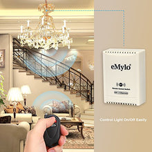 Carica l&#39;immagine nel visualizzatore di Gallery, eMylo DC 24 V 2 canali 433 Mhz telecomando RF modulo relè senza fili...