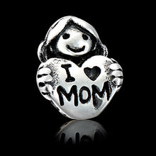 Carica l'immagine nel visualizzatore di Gallery, Andante-stones in argento "I Love Mamma" IO amo la mia mamma - Element... - Ilgrandebazar