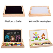 Carica l&#39;immagine nel visualizzatore di Gallery, Puzzle Magnetico Blocchi Costruzioni Magnetiche InnooBaby di legno...