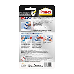 Pattex Bagno Sano Renew, sigillante bianco autolisciante, pratico sigillante... - Ilgrandebazar