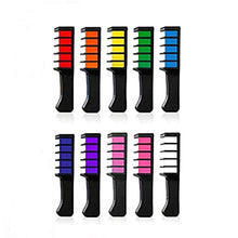 Carica l&#39;immagine nel visualizzatore di Gallery, 10 colori Capelli gesso pettine, Kalolary capelli temporanea colore... - Ilgrandebazar