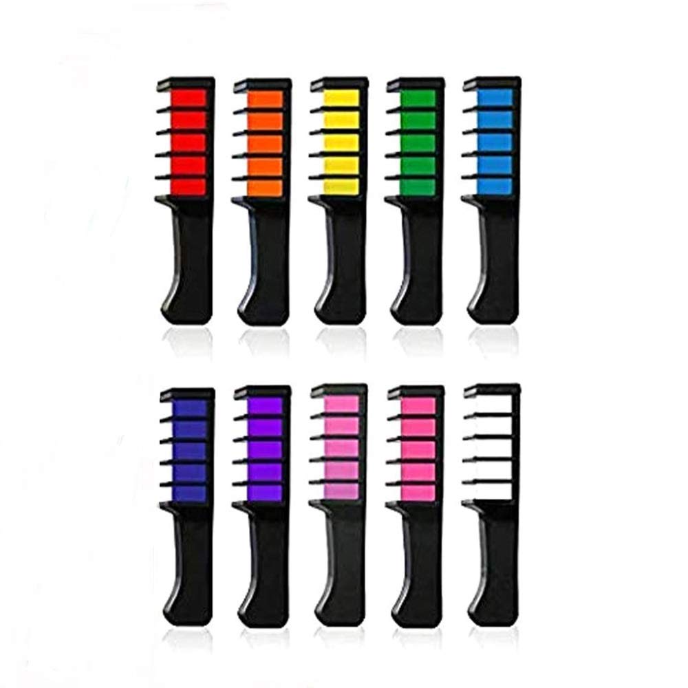 10 colori Capelli gesso pettine, Kalolary capelli temporanea colore... - Ilgrandebazar