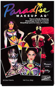 Paradise 8 color palette/Face Paint kit (nuance) - Ilgrandebazar