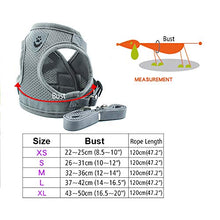 Carica l'immagine nel visualizzatore di Gallery, BVAGSS 2PCS Tessuto di Maglia del Imbottito Imbracatura XS, 041 Grey