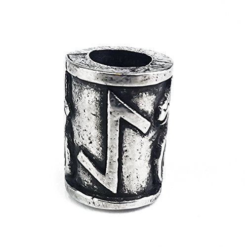 Perline Runiche Vichingo per Barba o Capelli in Peltro - Ilgrandebazar