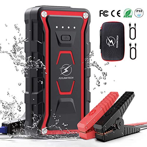FLYLINKTECH Avviatore Emergenza per Auto- 1500A 20000mAh