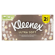 Carica l&#39;immagine nel visualizzatore di Gallery, Kleenex Ultra Soft Fazzoletti, 2 Box da 80 Pezzi - Ilgrandebazar