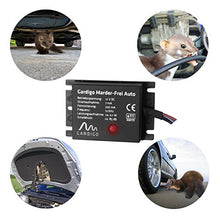 Carica l&#39;immagine nel visualizzatore di Gallery, Gardigo Repellente Ultrasuoni Anti-Martore per Auto Allontana Donnola Faina...