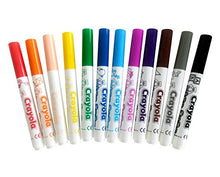 Carica l'immagine nel visualizzatore di Gallery, CRAYOLA Mini Kids-Pennarelli Super Lavabili a 12 Pezzi, Colori Assortiti