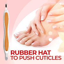Carica l&#39;immagine nel visualizzatore di Gallery, Titania Softtouch - Coltello per cuticole, con manico in gomma, in...