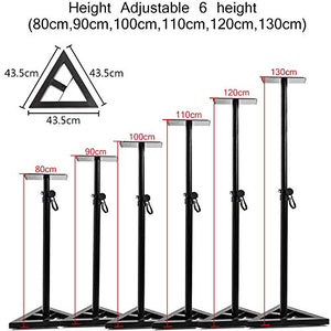 Display4top Regolabile in altezza 6 (80 cm, 90 100 110 120 cm,...