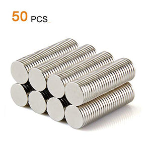 Yizhet 50pz Magneti forti neodimio potente magnete calamita super 8 x 1 mm - Ilgrandebazar