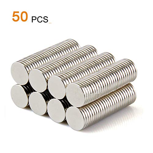 Yizhet 50pz Magneti forti neodimio potente magnete calamita super 8 x 1 mm - Ilgrandebazar