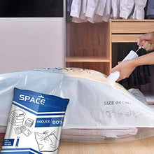 Carica l&#39;immagine nel visualizzatore di Gallery, SPACE solution Sacchetti Sottovuoto Vestiti, Salvaspazio 6 Pezzi