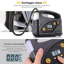 Carica l&#39;immagine nel visualizzatore di Gallery, AUTLEAD C5 Compressore Portatile per Auto, 12V 40L/M, Mini Pompa Elettrica... - Ilgrandebazar
