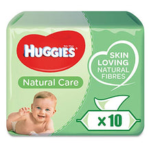 Carica l'immagine nel visualizzatore di Gallery, Huggies Natural Care - Salviette per bebè, 56 salviette