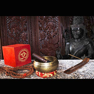 Campana Tibetana Armonica 7 Metalli 12 cm Originale del Nepal campana 12cm - Ilgrandebazar