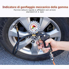 Carica l&#39;immagine nel visualizzatore di Gallery, oasser Manometro Digitale Pressione Gomme Pistola Gonfiaggio Pneumatici... - Ilgrandebazar