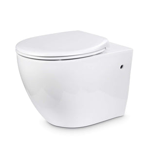Amzdeal Copriwater, Sedile WC con Chiusura Ammortizzata, Slow Down Muto... - Ilgrandebazar