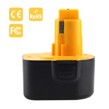 Carica l&#39;immagine nel visualizzatore di Gallery, DE9071 3000mAh Ni-MH Sostitutiva per Dewalt 12V Batteria DC9071 DE9074 - Ilgrandebazar