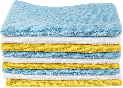AmazonBasics - Confezione da 12 panni per la pulizia 12 pezzi.