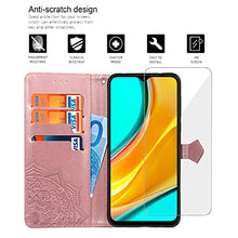 Carica l'immagine nel visualizzatore di Gallery, Yohii Cover Xiaomi Redmi 9 + Pellicola Protettiva in Vetro Oro Rosa