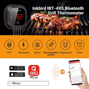 Inkbird IBT-4XS Bluetooth Termometro Cucina Digitale + 4 sensore
