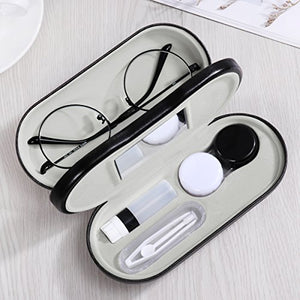 ROSENICE Custodia Occhiali per Lenti a Contatto - 2 in 1- Doppio Lato... - Ilgrandebazar