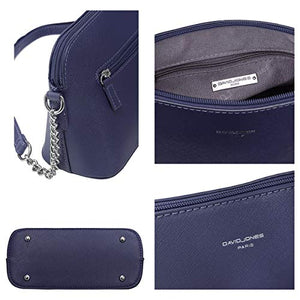 David Jones - Piccola Borsa a Tracolla Spalla Donna Catena - Mano Blu