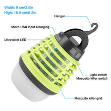 Carica l&#39;immagine nel visualizzatore di Gallery, Yipin Lampada Antizanzara Elettrica per Esterno Interno,Anti-zanzara...