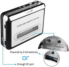 Carica l&#39;immagine nel visualizzatore di Gallery, DIGITNOW! Portatile registratore a Cassetta &amp; Audio Nastro, gray