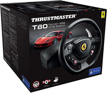 Carica l&#39;immagine nel visualizzatore di Gallery, Thrustmaster T80 Ferrari 488 - GTB Edition Volante e Pedaliera regolabile,...