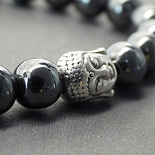 Carica l&#39;immagine nel visualizzatore di Gallery, Zen braccialetto etnico Thurcolas con perle ematite e perline Buddha... - Ilgrandebazar